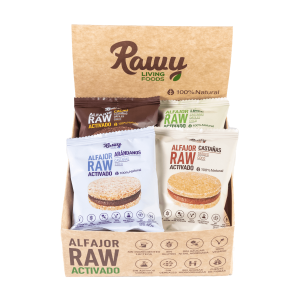Alfajores Raw Activados Combinados x12