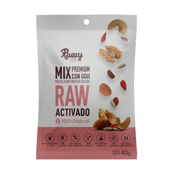 Frutos Secos Mix Raw Activado 40g x12