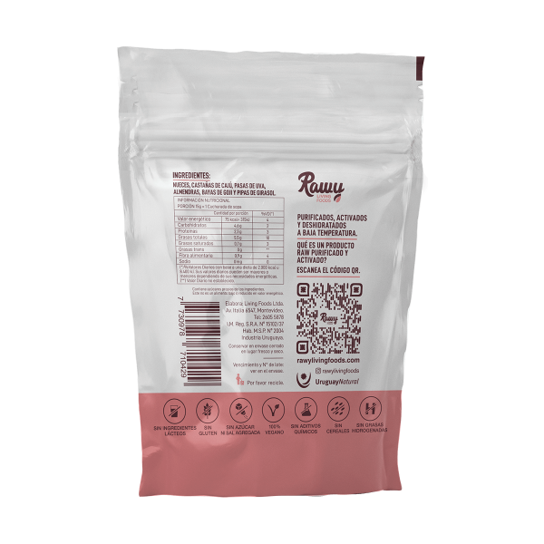 Frutos secos Mix Raw Activado 80g x12
