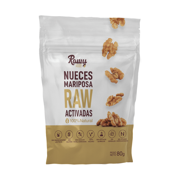Frutos secos Nueces Raw Activadas 80g x12