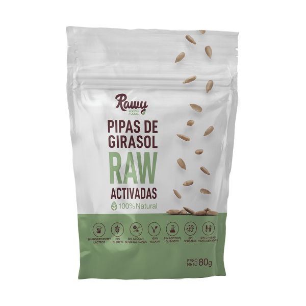Frutos secos Girasol Raw Activado 80g x12