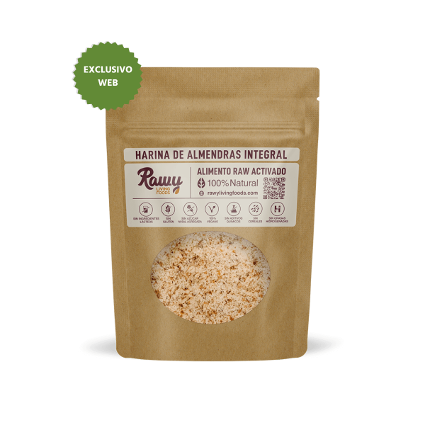 Harina Integral de Almendras Raw Activada 120g