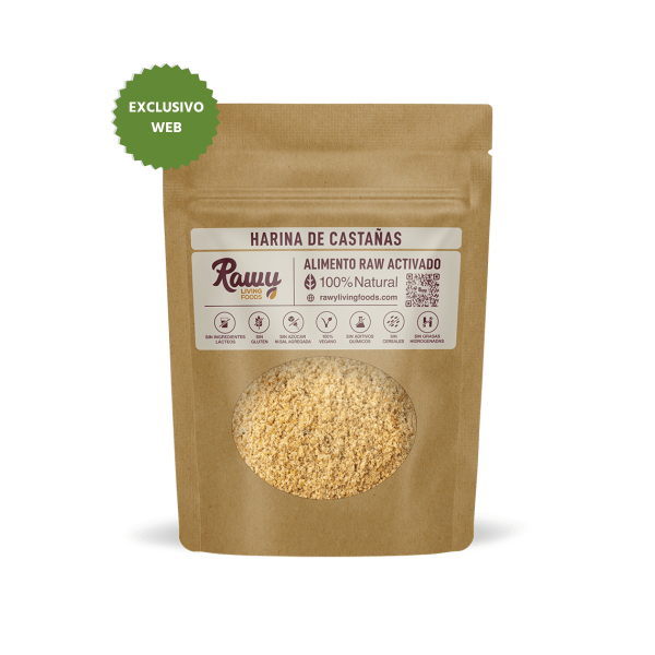 Harina de Castañas Raw Activada 120g