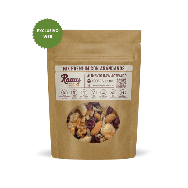 Mix Premium con Arándanos Raw Activado 80g